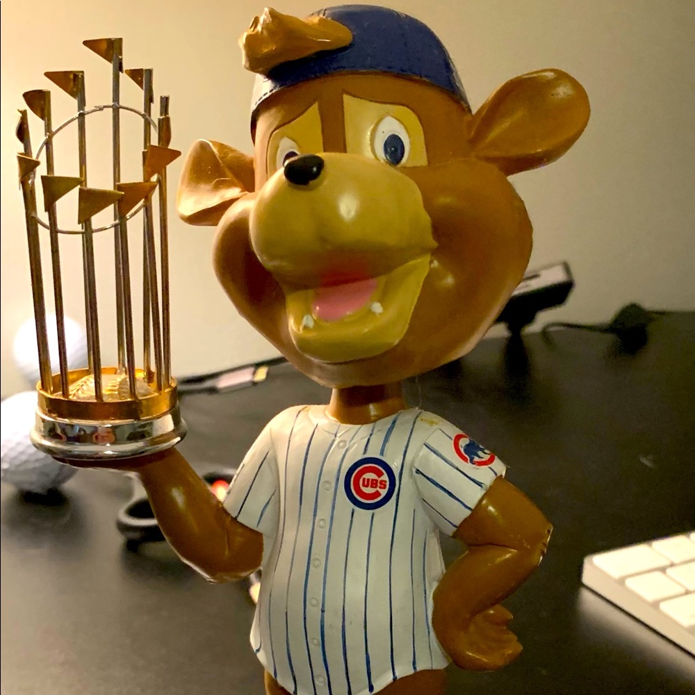 Chicago Cubs WS Championship Bobblehead